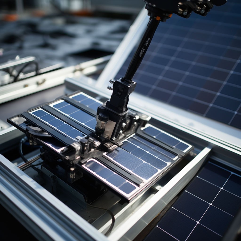 Erkennung innerer Defekte in Solarpaneelen