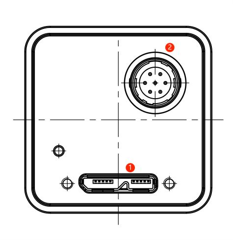 SWIR331 Abmessungen der Kamera SWIR331 Abmessungen der Kamera